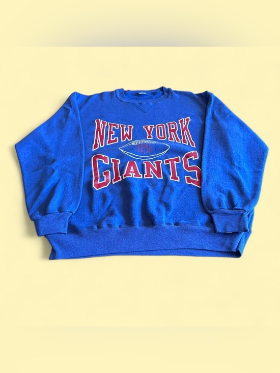 Russell Athletic Other - Vintage Russell Athletic New York Giants Heavyweight Sweatshirt Men’s Large Blue
